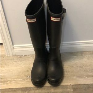 Hunter Original Tall Boot Size 7